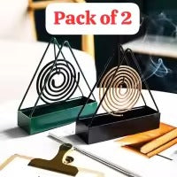 Pack of 2 Mosquito Coil Holders – Creative Metal Stand
